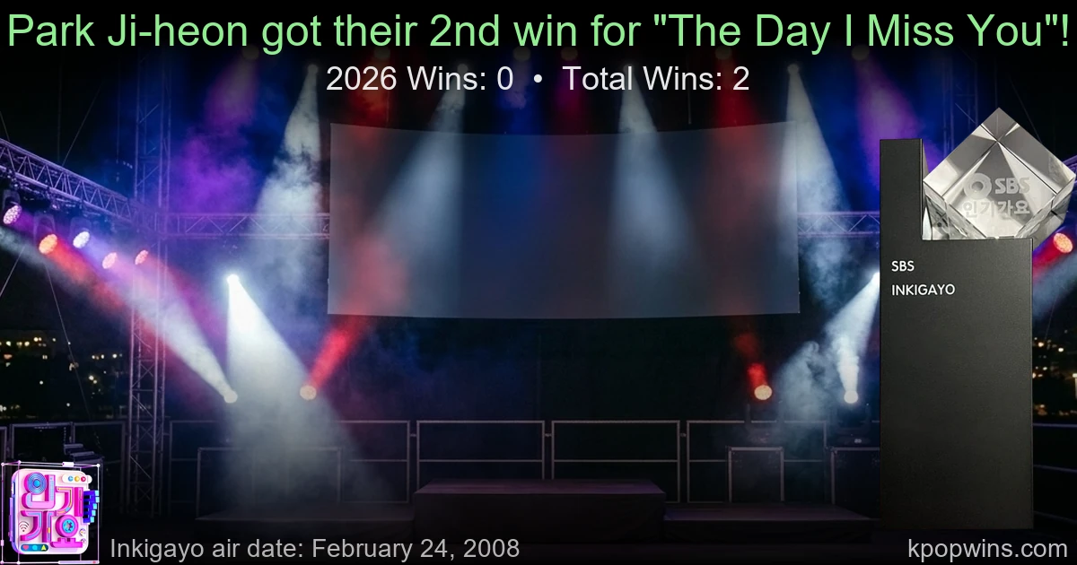 Park Ji-heon - The Day I Miss You